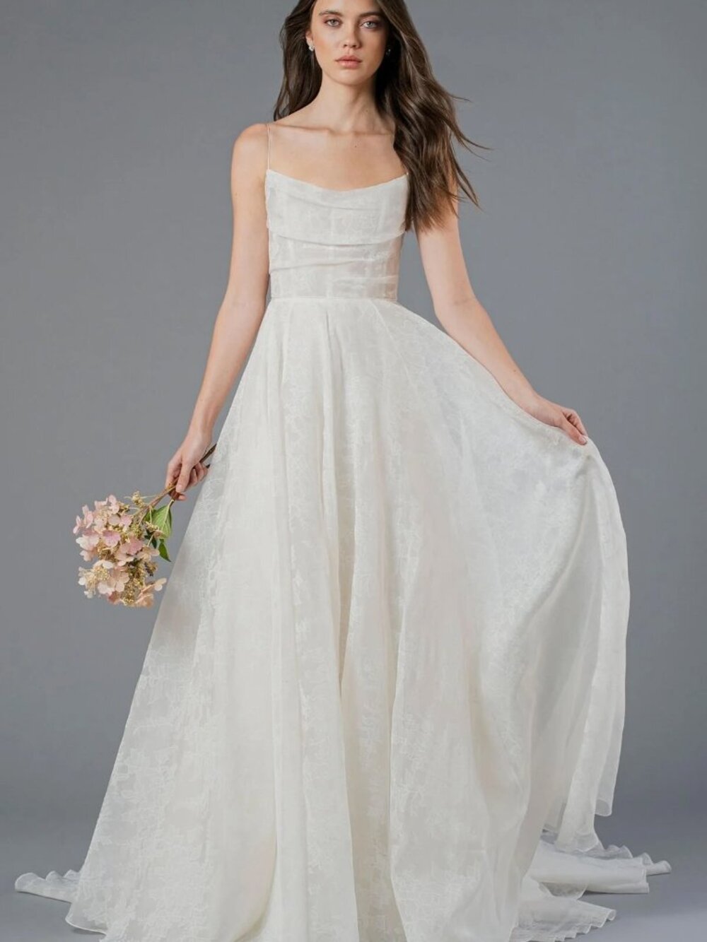 Jenny Yoo Aveline Wedding Dress, Bridal Size 4, Street Size 2, LIKE NEW! - Picture 4 of 9